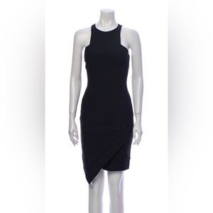 NWT, Elizabeth and James New Claire Sheath Dress, Black, US 2